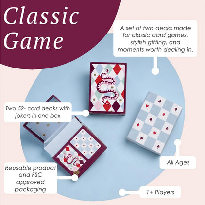 Talking Tables Playing Cards Double Deck