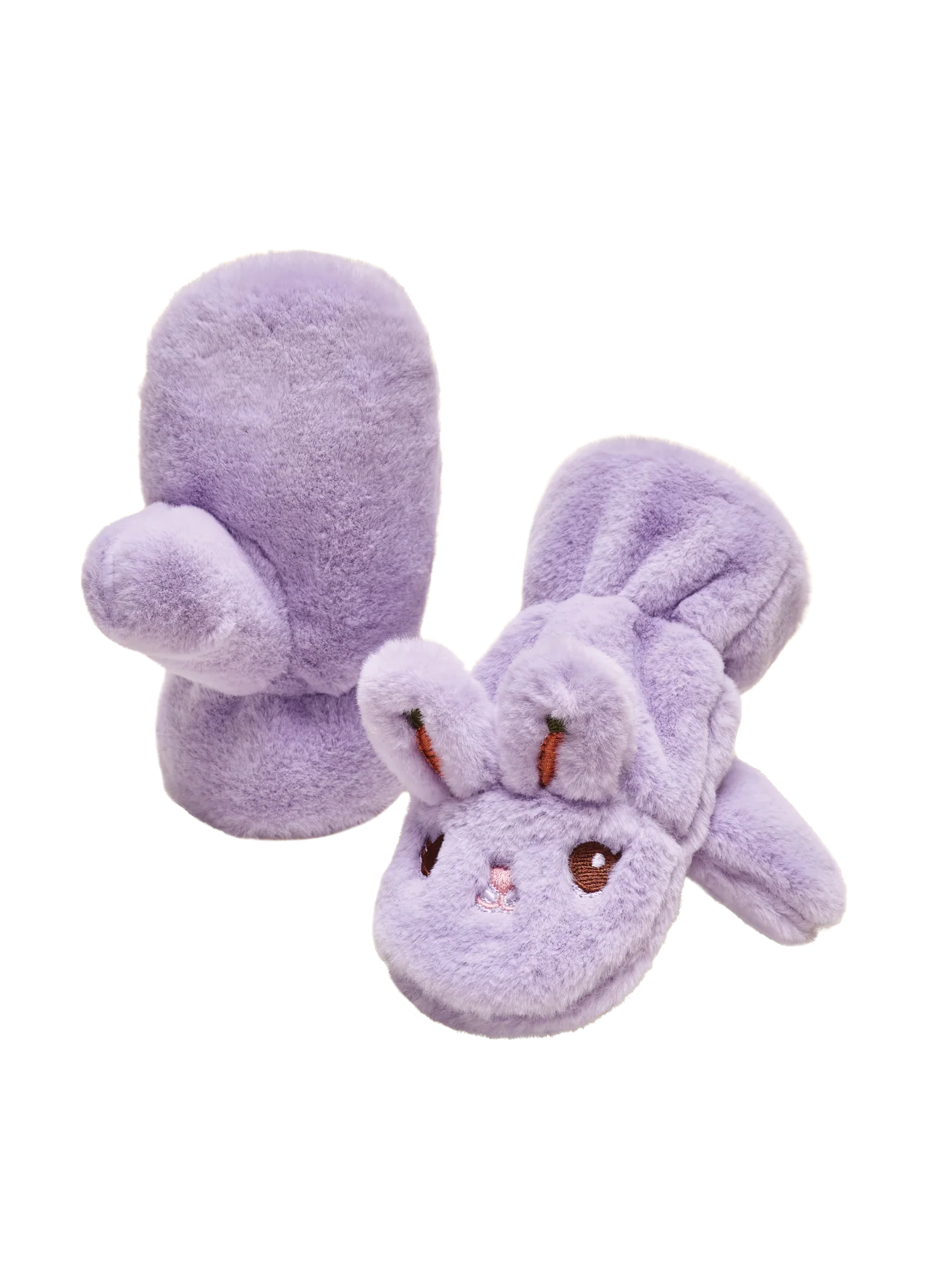 Powder Pals Children's Mittens Lilac Bunny