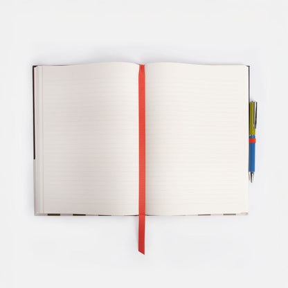 Caroline Gardner Block Stripe Casebound Notebook & Pen Set