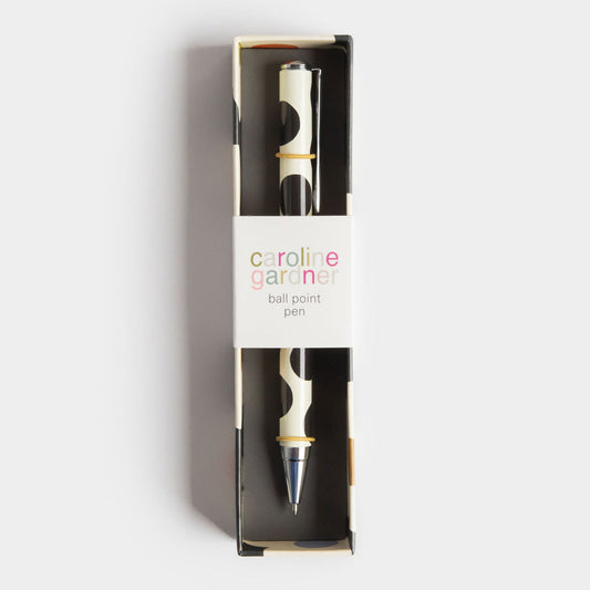 Caroline Gardner Mono Spot Boxed Pen