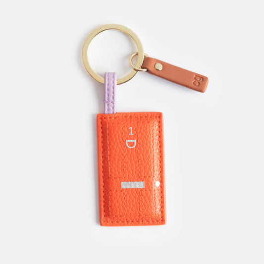 Caroline Gardner Orange Door Keyring