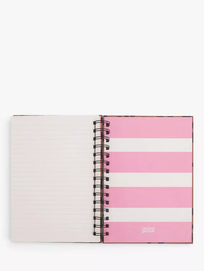 Caroline Gardner A5 Leopard Notebook