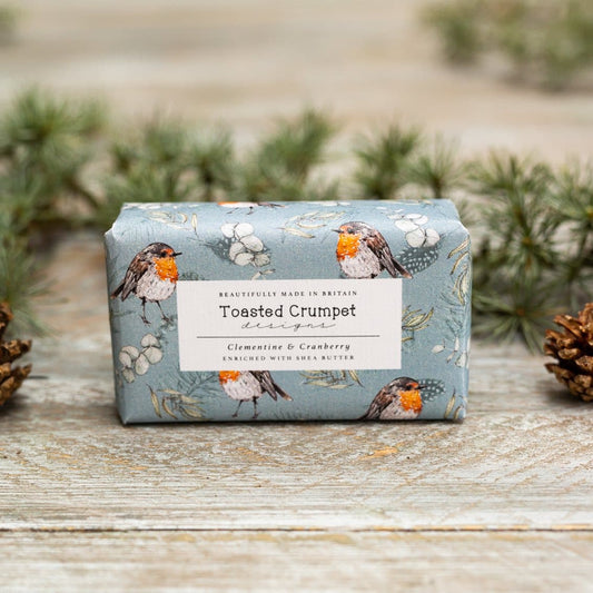 Toasted Crumpet Clementine and Cranberry Soap