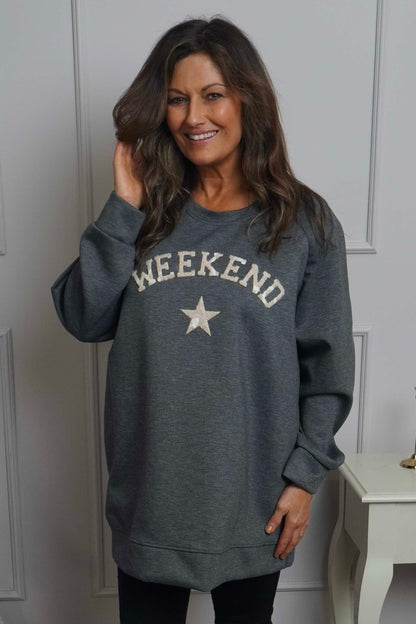 Ladies Weekend Logo Sweatshirt
