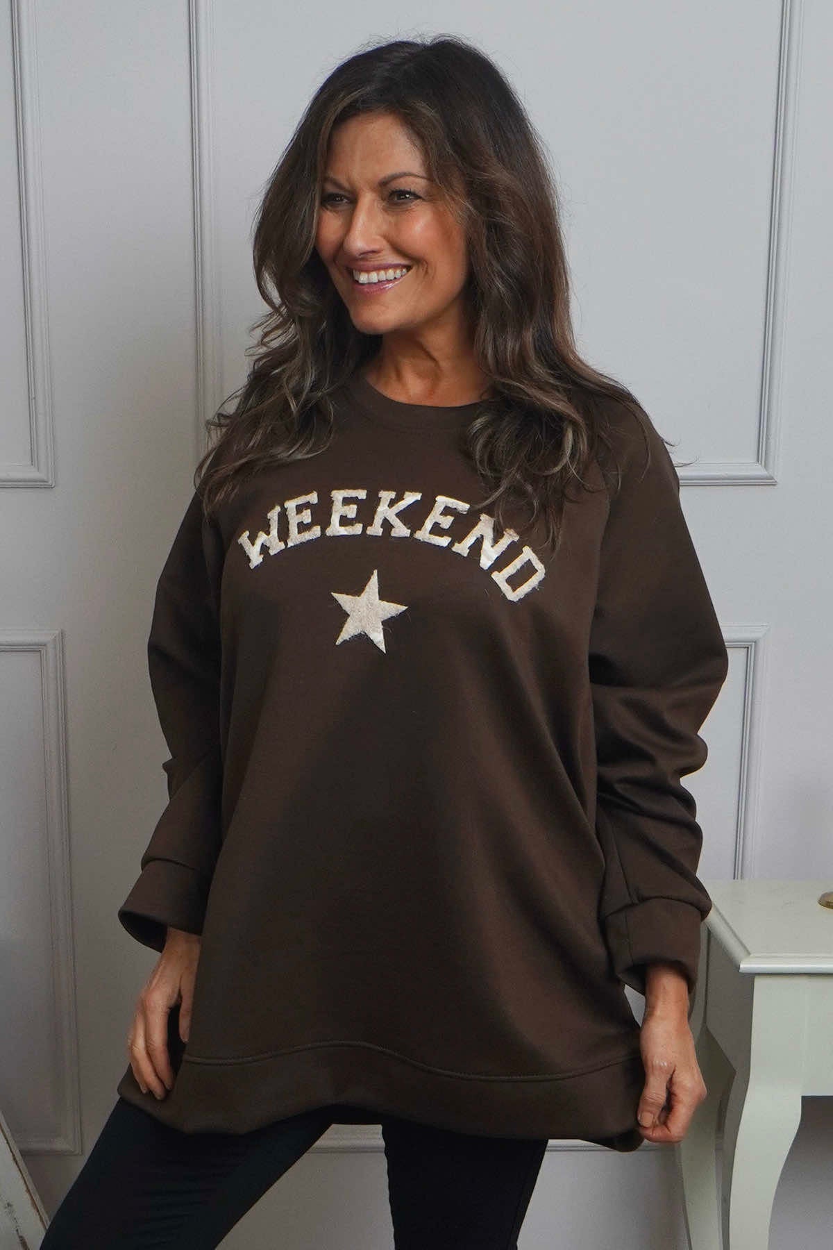 Ladies Weekend Logo Sweatshirt