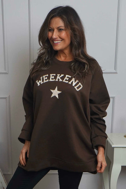 Ladies Weekend Logo Sweatshirt
