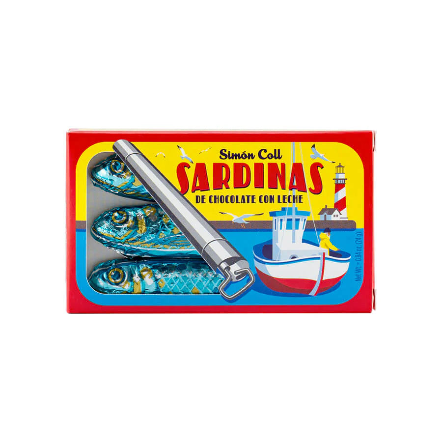 Simon Coll Milk Chocolate Sardines 24g