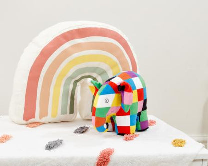 Elmer Rainbow Elephant Plush