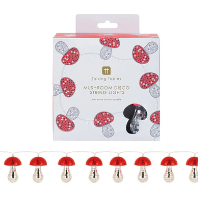 Talking Tables Mushroom Disco String Lights