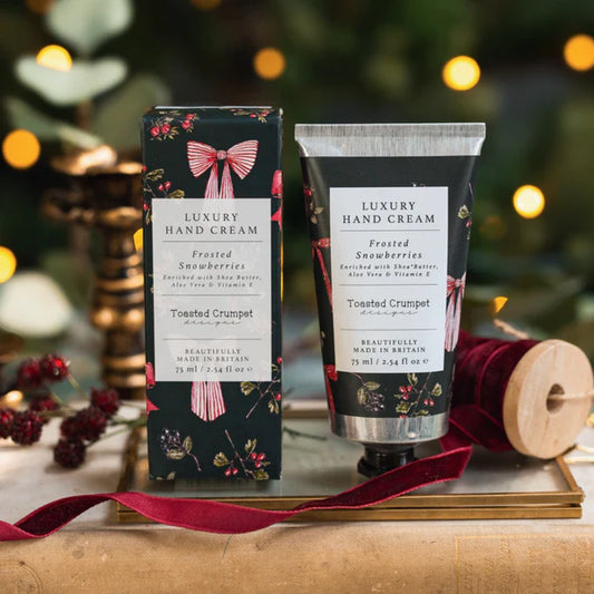 Toasted Crumpet Frosted Snowberries Hand Cream