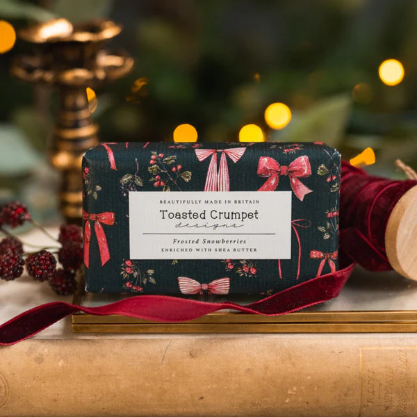 Toasted Crumpet Frosted Snowberries Soap