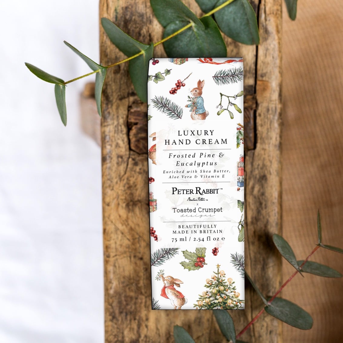 Toasted Crumpet Peter Rabbit Frosted Pine & Eucalyptus Hand Cream
