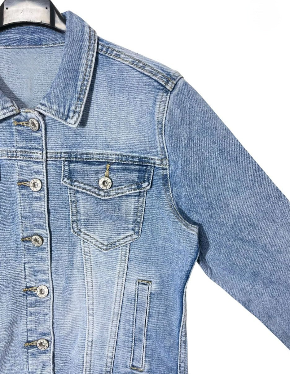 Ladies Blue Denim Jacket