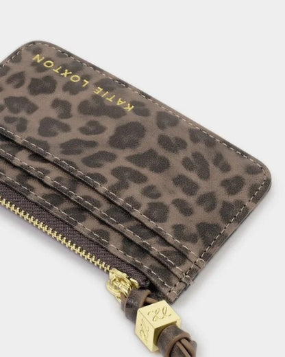 KATIE LOXTON Gift Boxed Coin and Cardholder Leopard