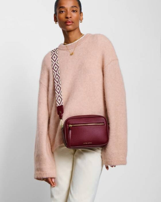 Katie Loxton Hallie Crossbody Bag Cherry