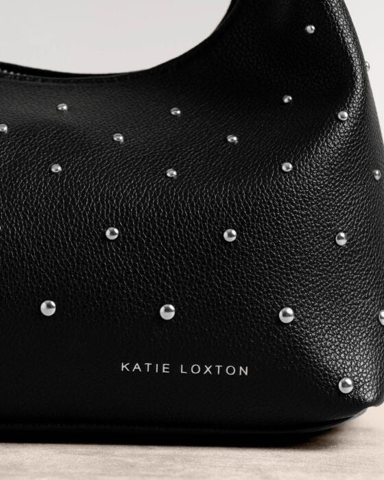 Katie Loxton Meela Black Studded Multiway Bag