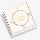 Joma Jewellery a Charm "Love you to the Moon and back" Bracelet
