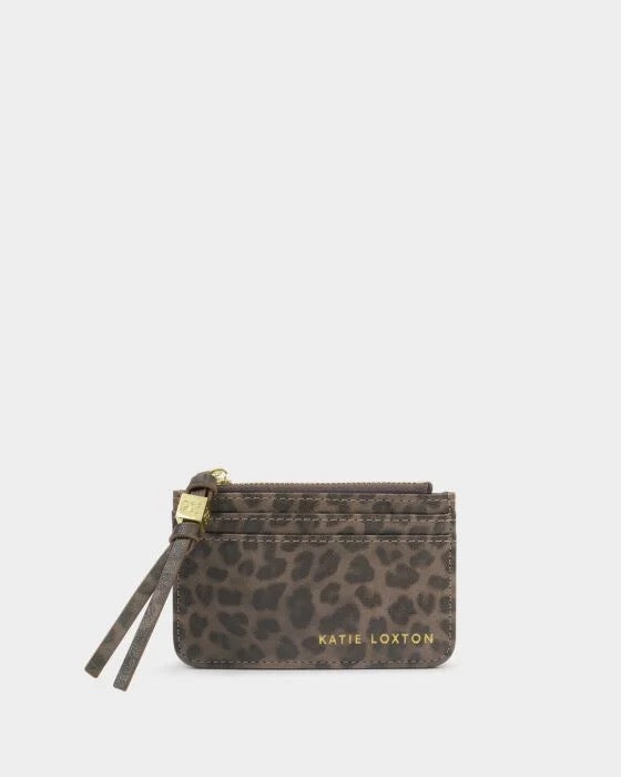 KATIE LOXTON Gift Boxed Coin and Cardholder Leopard