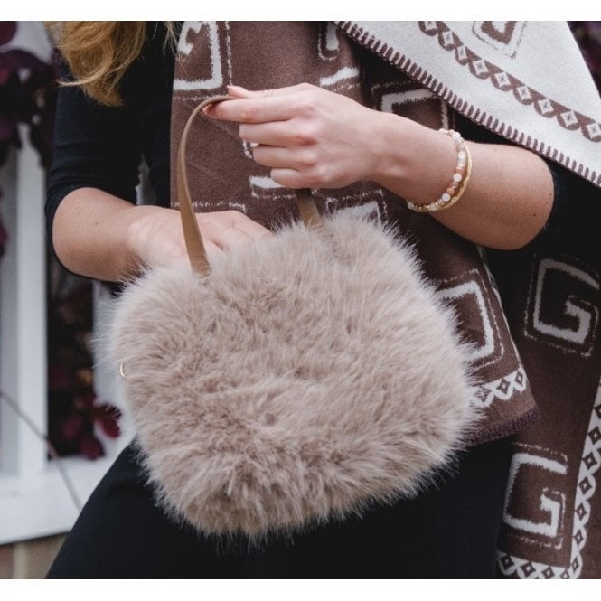 Faux Fur Crossbody/Handbag