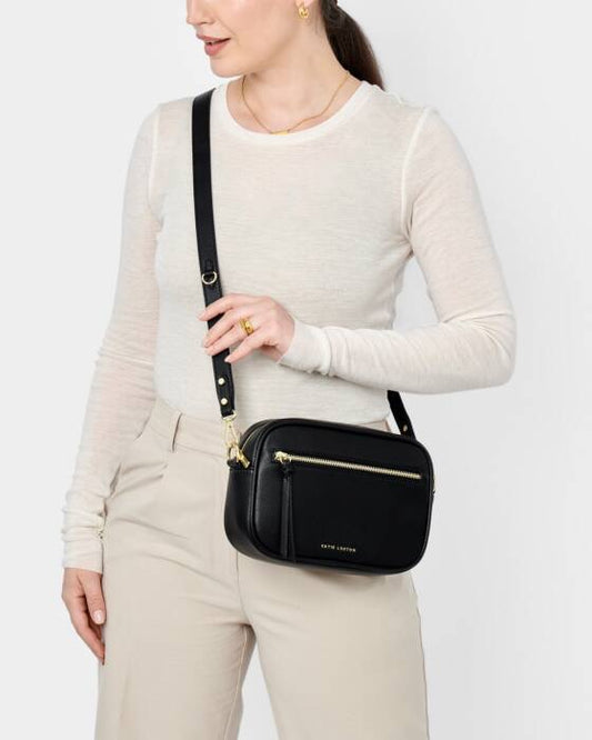 Katie Loxton Hallie Crossbody Bag Black