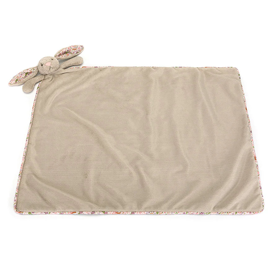 Jellycat Blossom Beige Bunny "Petal" Blankie