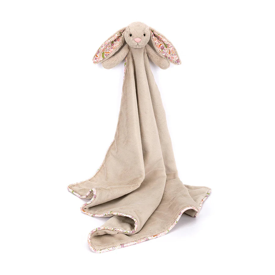 Jellycat Blossom Beige Bunny "Petal" Blankie