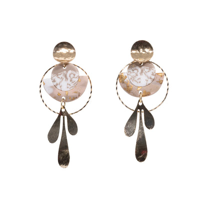 KiKi Earrings by Splosh Gold Teardrop