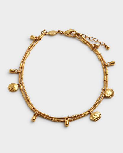 Katie Loxton Cochellia Waterproof Gold  Anklet