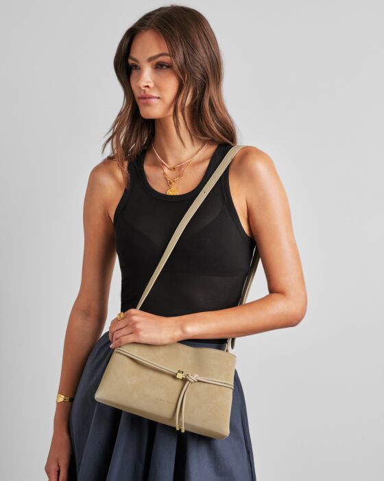 Katie Loxton Lori Crossbody Suedette Desert Sand