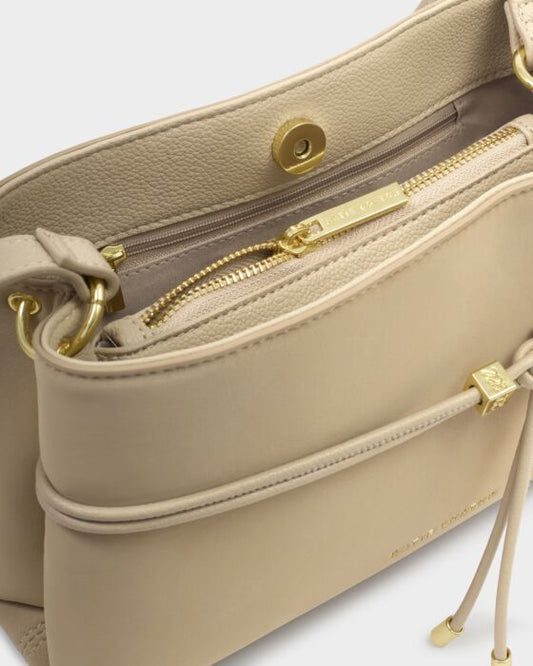 Katie Loxton Lori Crossbody Suedette Desert Sand