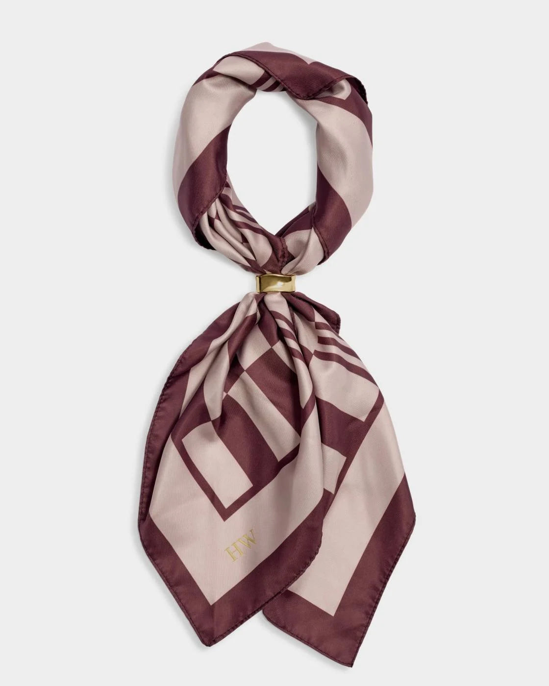 Katie Loxton Satin Multiway Scarf Pink