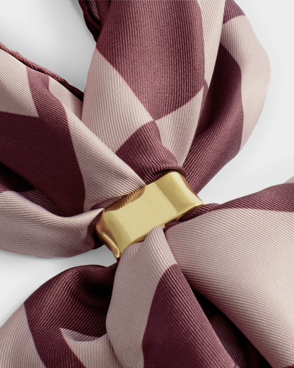 Katie Loxton Satin Multiway Scarf Pink