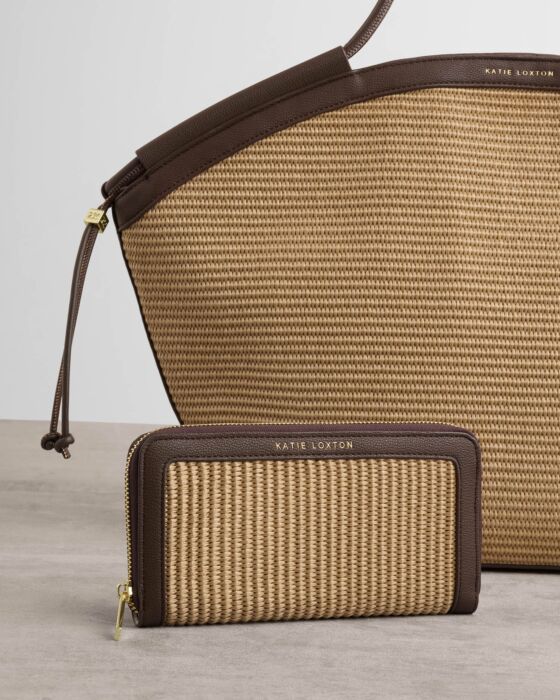 Katie Loxton Florence Purse Bitter Chocolate