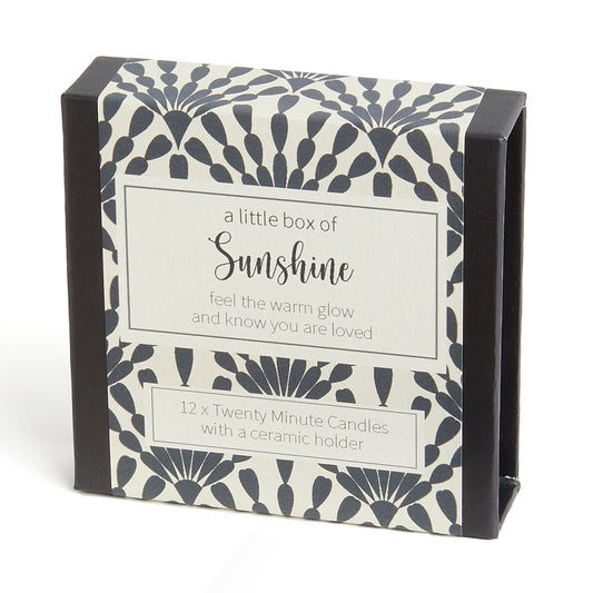 Cotton & Grey Twenty Minute Candles - Sunshine