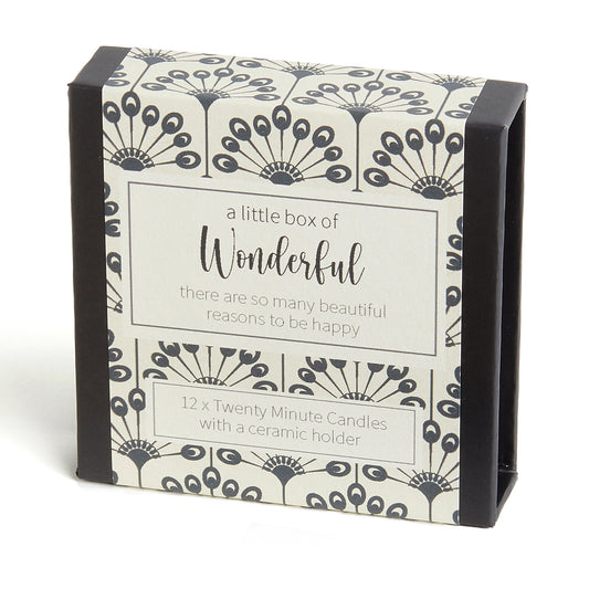 Cotton & Grey Twenty Minute Candles - Wonderful