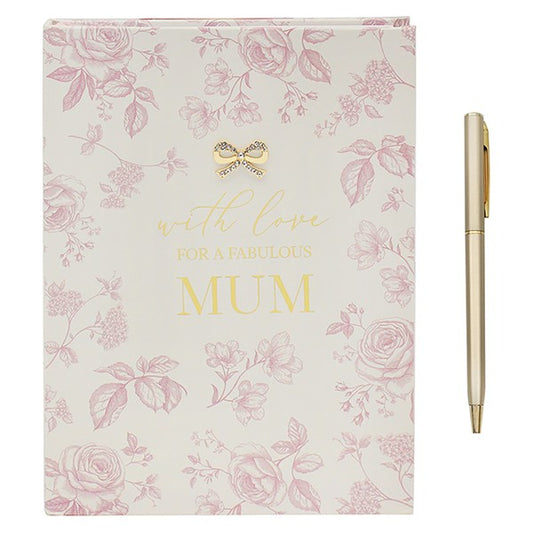 Hearts Designs Madelaine Mum Notebook and Pen