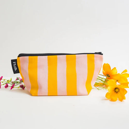 Floh - Mango Stripe Luxury Makeup Bag