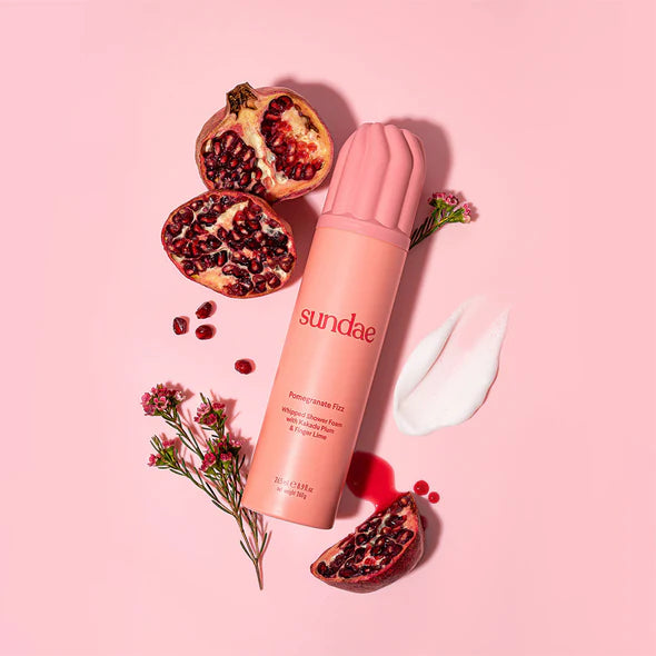 Sundae Birthday Pomegranate Fizz Shower Foam