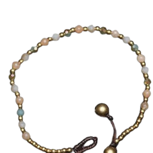 Rigtig Designs Crystal Healing Bracelet - Rhodonite for Balance