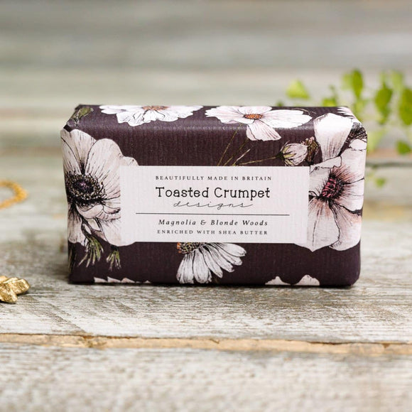 Toasted Crumpet Magnolia and Blonde Woods Soap