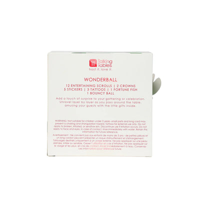 Talking Tables Sprout Wonderball Pass the Parcel Game