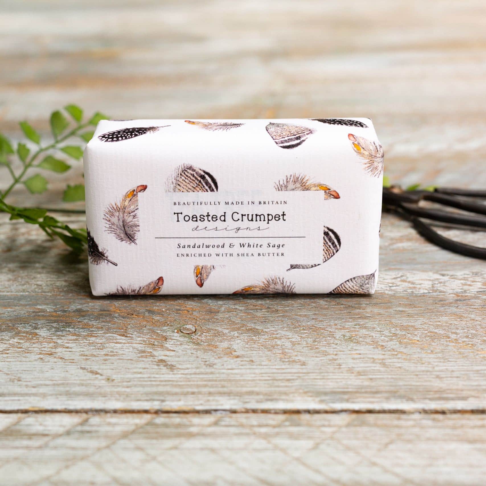 Toasted Crumpet Sandalwood & White Sage Soap Serendipity House