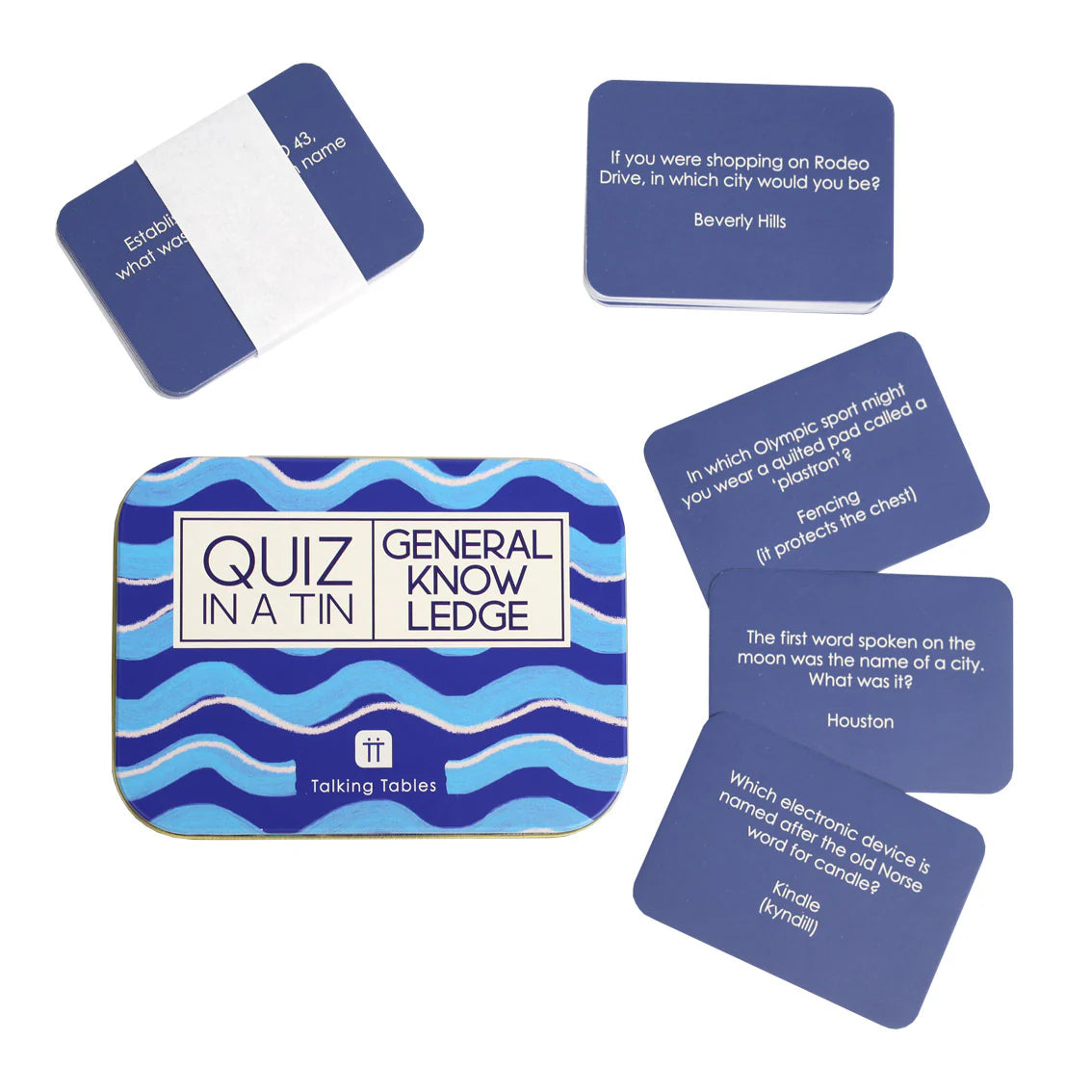 Talking Tables Quiz in a Tin - General Knowledge