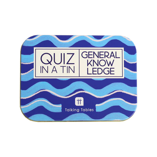 Talking Tables Quiz in a Tin - General Knowledge