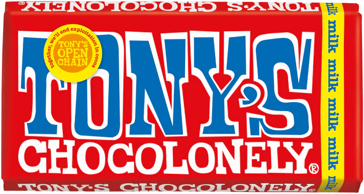 TONY'S Chocolonely Milk Chocolate Bar
