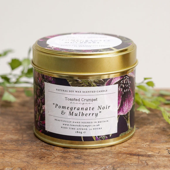 Toasted Crumpet Pomegranate Noir & Mulberry Candle
