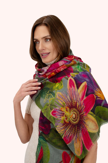 Powder Scarf - Winter Iris