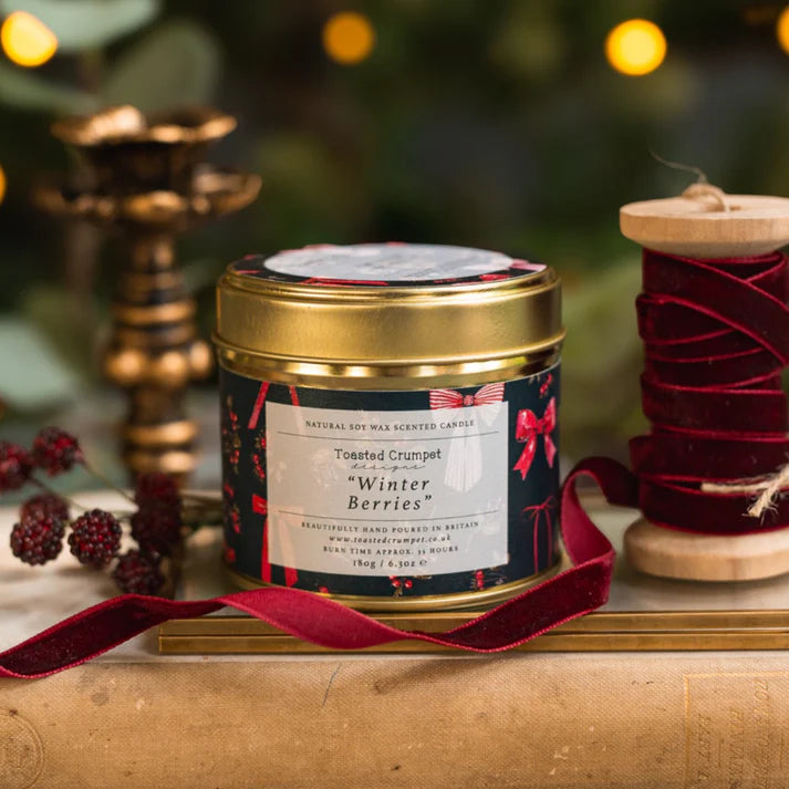 Toasted Crumpet Winter Berries Candle