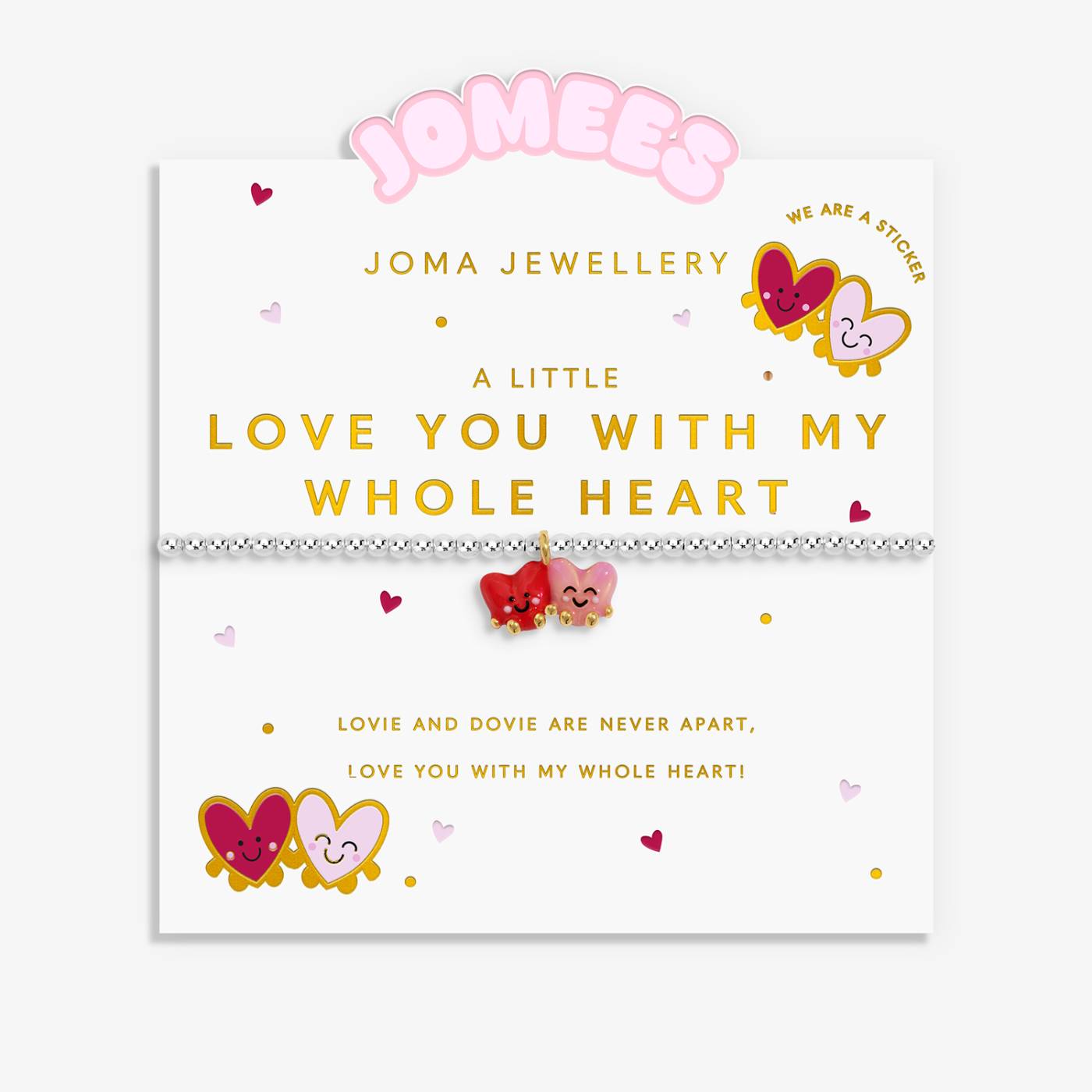 Joma Jewellery Jomees A Little Love You With My Whole Heart