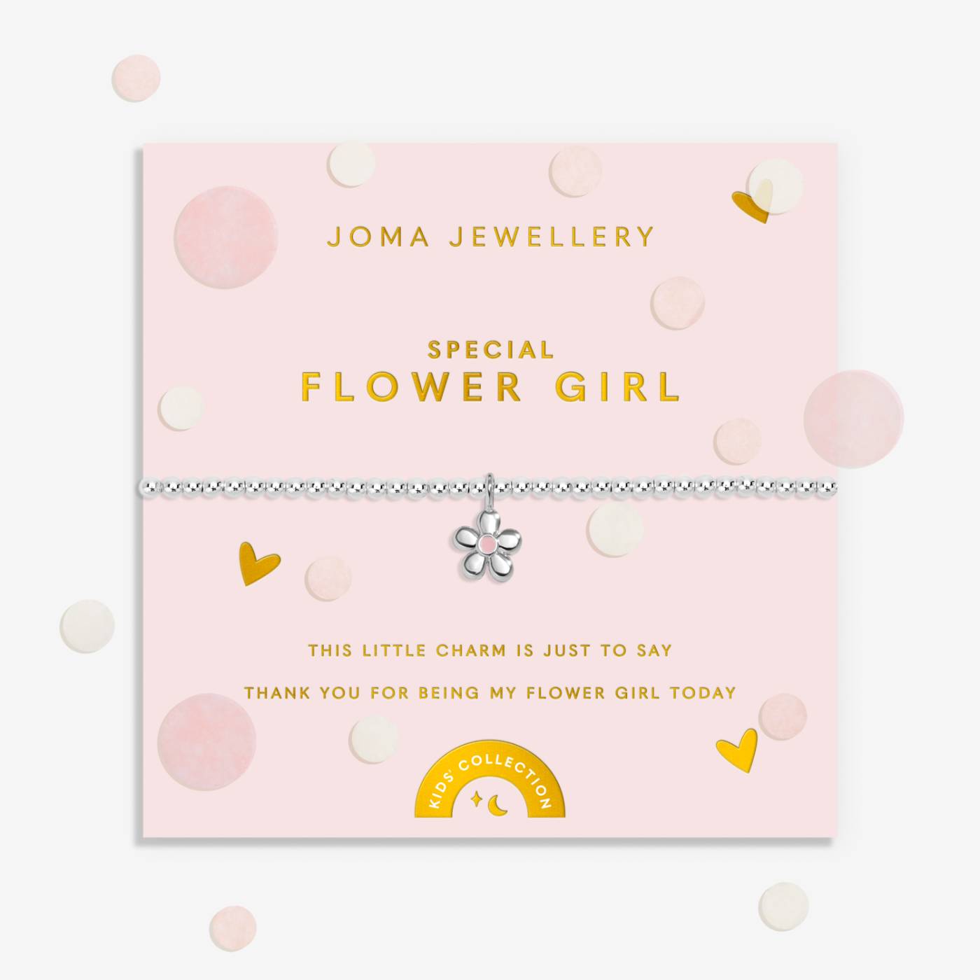 Joma Flower Girl Confetti Bracelet